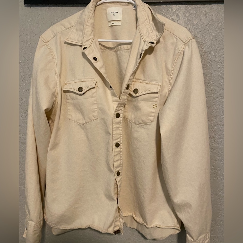 Billy Reid Shoals Twill Shirt - XL Slim